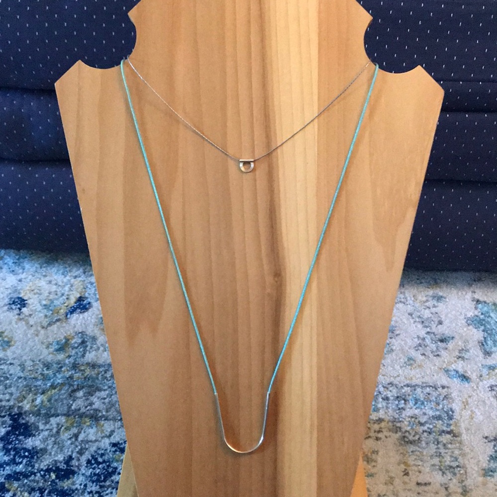 Urban outfitters double layer simple necklace